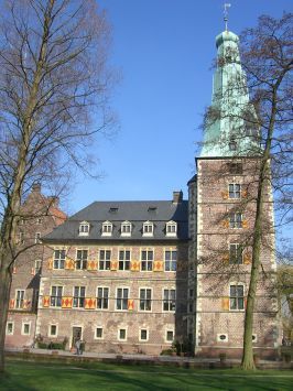 Raesfeld : Schloss Raesfeld, Oberburg von Süden